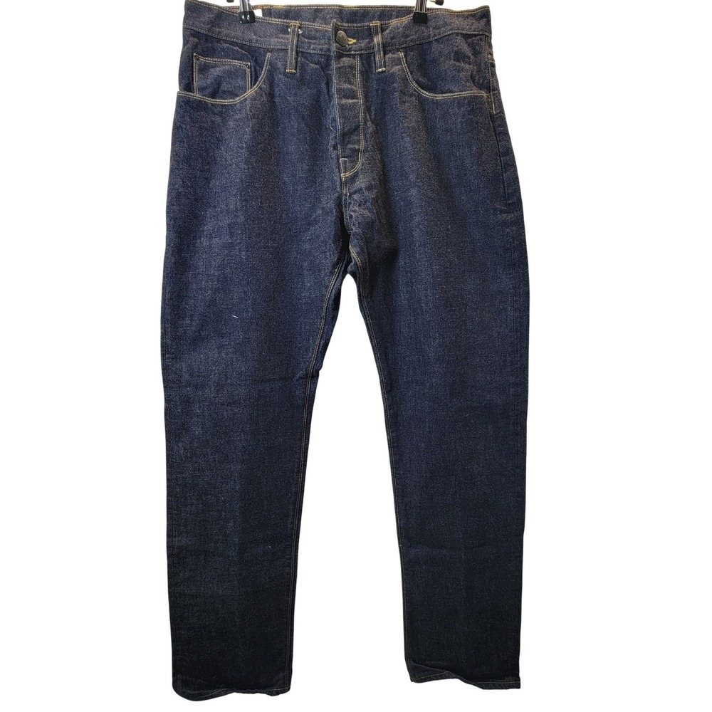 Shockoe Atelier Kojima Selvedge Jeans Mens 38 Raw Indigo Rigid Denim Made in USA